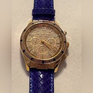 Authentic Michael Kors Navy Blue / Royal Blue Women’s Watch